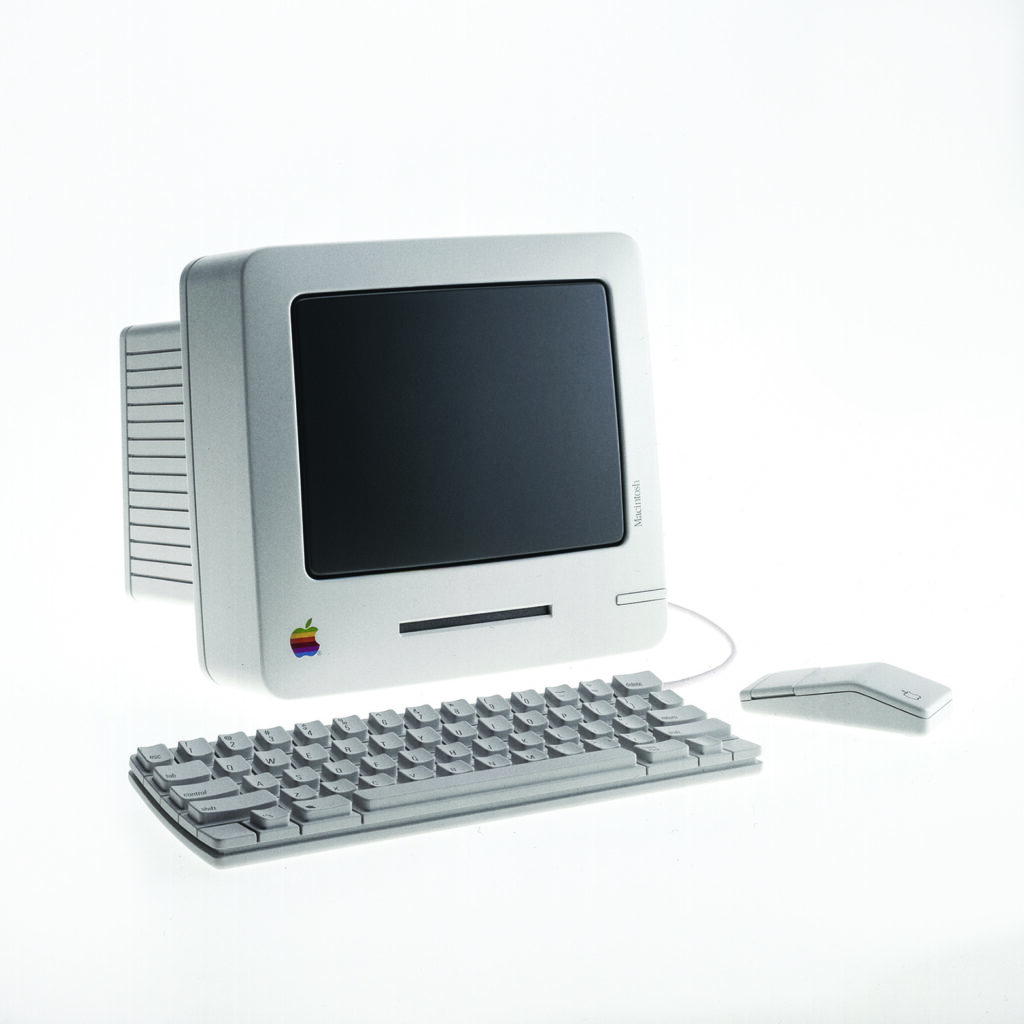 Baby Mac – kompakter Apple-Computerentwurf von Hartmut Esslinger und frog design.